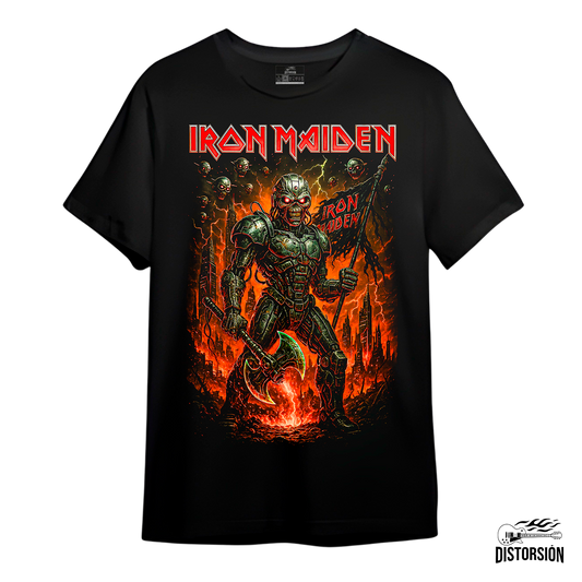 CAMISETA IRON MAIDEN / EDDIE METAL WARRIOR