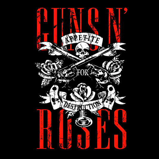 CAMISETA GUNS N' ROSES / APPETITE FOR DESTRUCTION