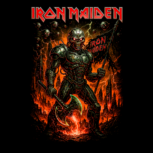CAMISETA IRON MAIDEN / EDDIE METAL WARRIOR