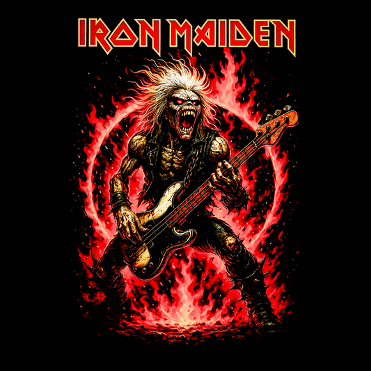 CAMISETA IRON MAIDEN / EDDIE ROCK METAL