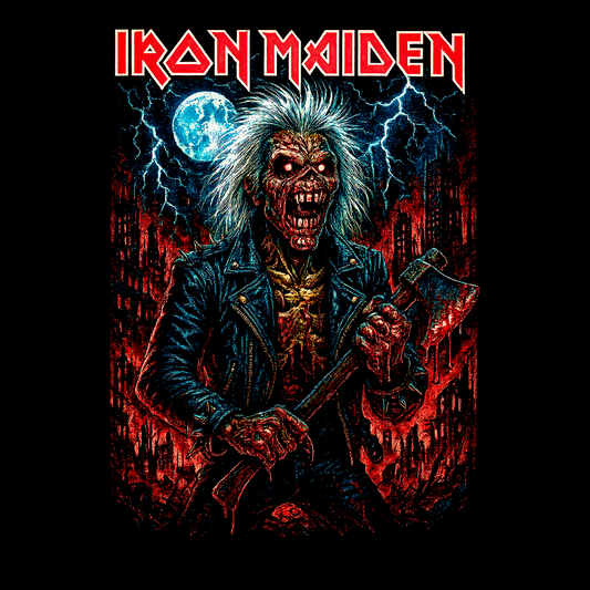 CAMISETA IRON MAIDEN / EDDIE HEAVY METAL