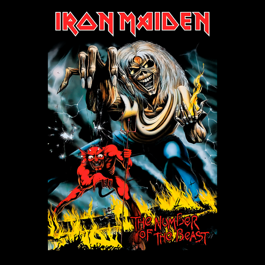 CAMISETA IRON MAIDEN / THE NUMBER OF THE BEAST