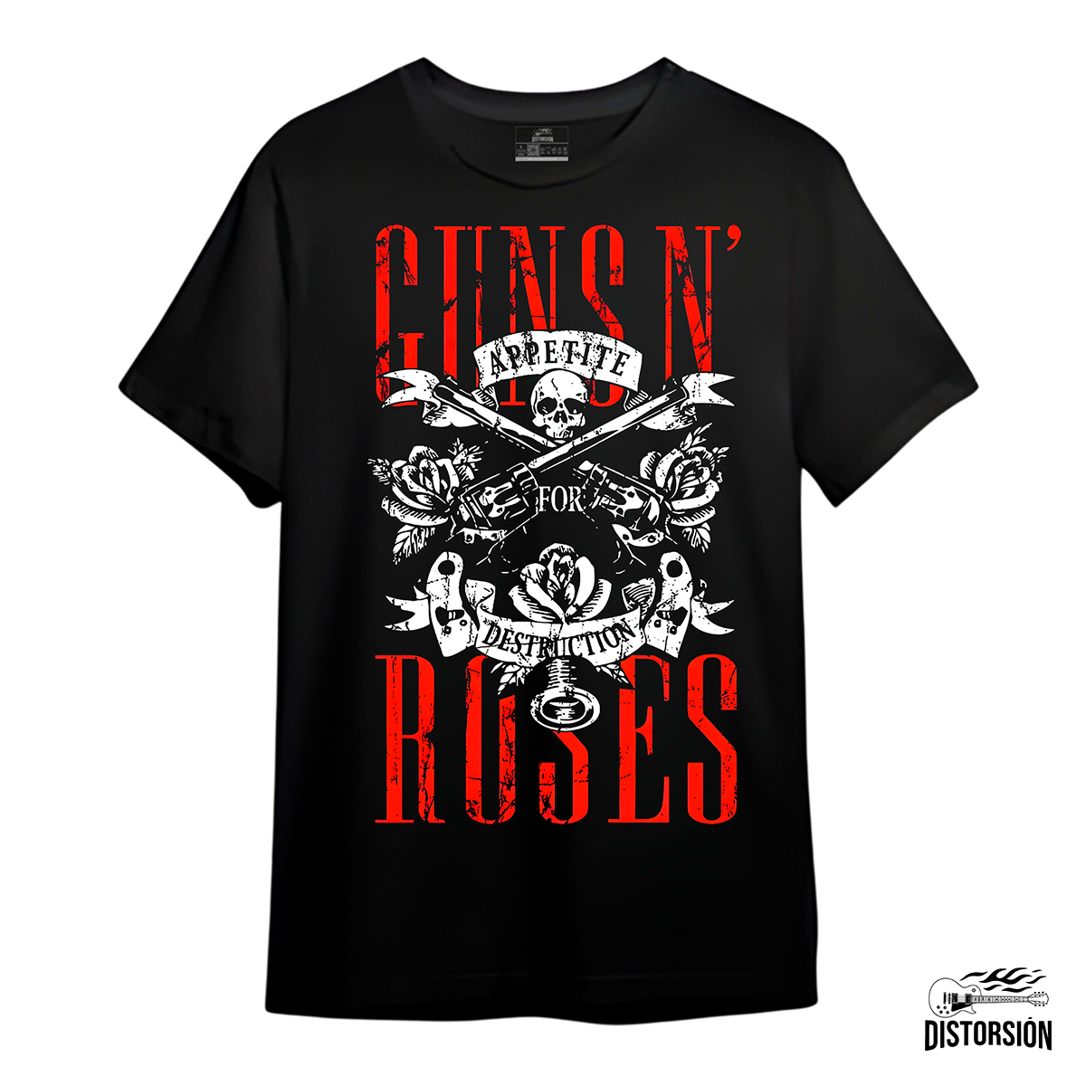 CAMISETA GUNS N' ROSES / APPETITE FOR DESTRUCTION