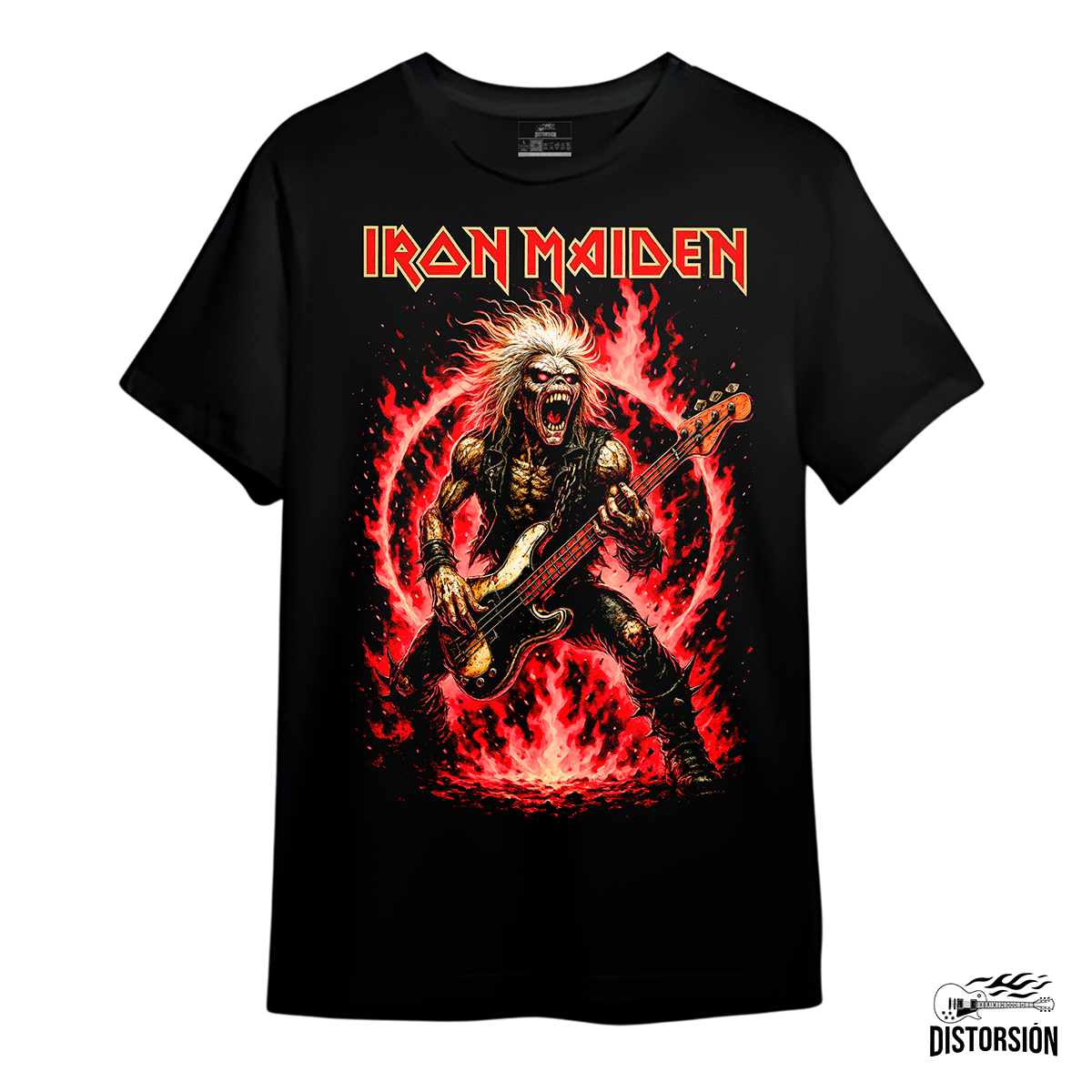 CAMISETA IRON MAIDEN / EDDIE ROCK METAL