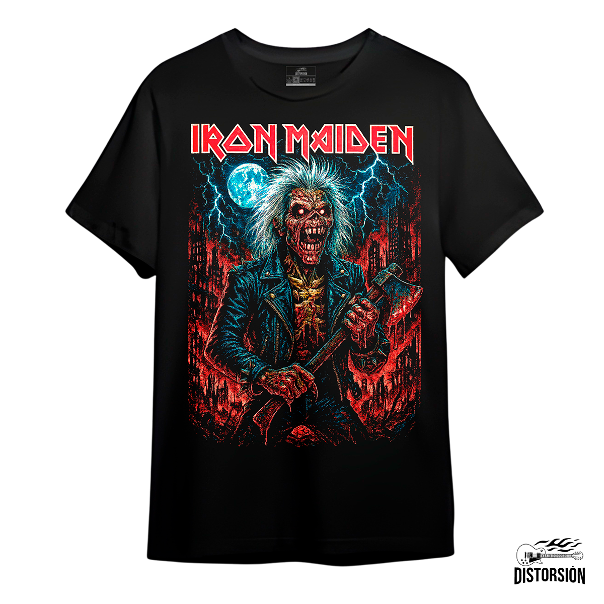 CAMISETA IRON MAIDEN / EDDIE HEAVY METAL
