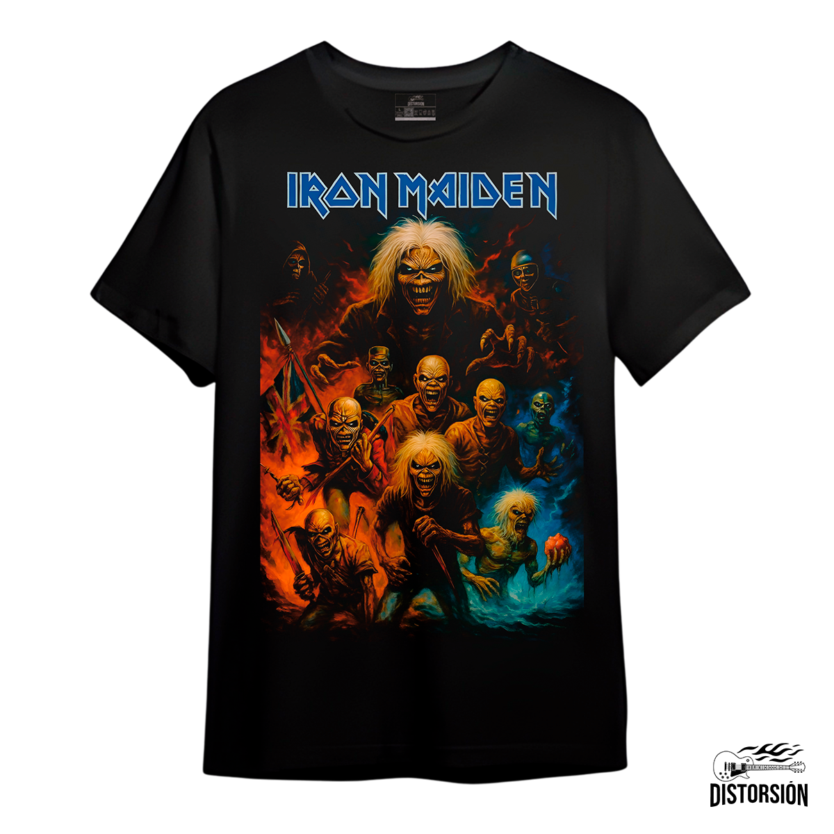 CAMISETA IRON MAIDEN /  EDDIE THE DARK