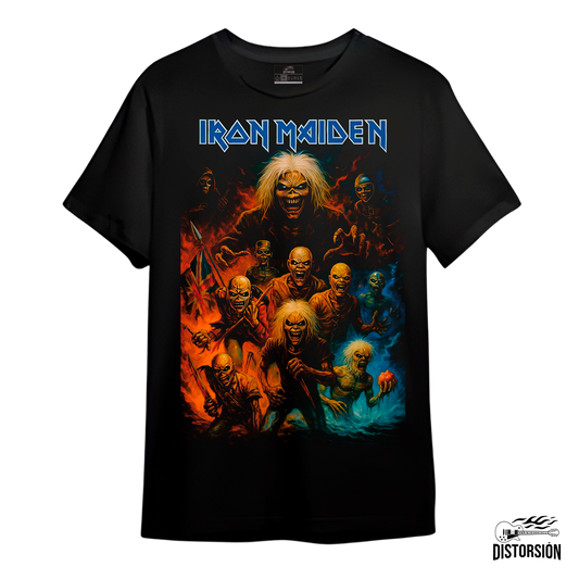 CAMISETA IRON MAIDEN /  EDDIE THE DARK